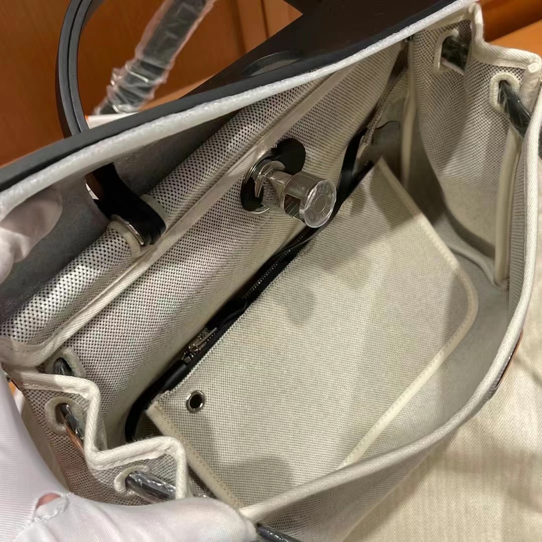 에르메스 에르백31 베통 느와르 은장